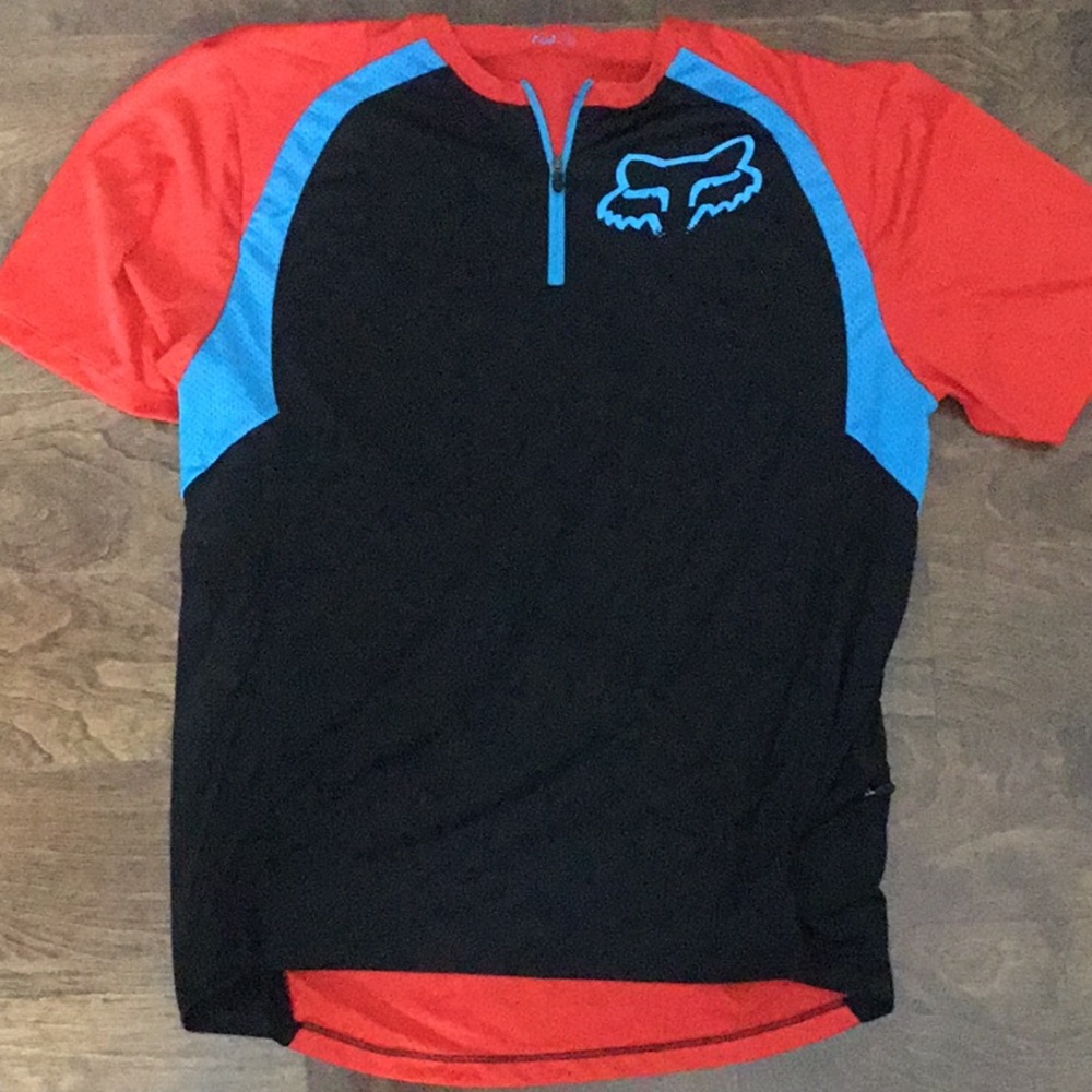 Black/Red/Blue Fox Altitude Jersey